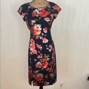 Beige by eci Floral Print Women's Dress
